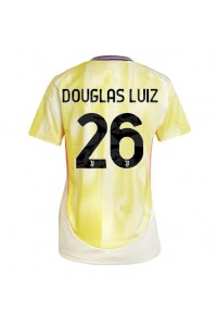 Juventus Douglas Luiz #26 Voetbaltruitje Uit tenue Dames 2024-25 Korte Mouw